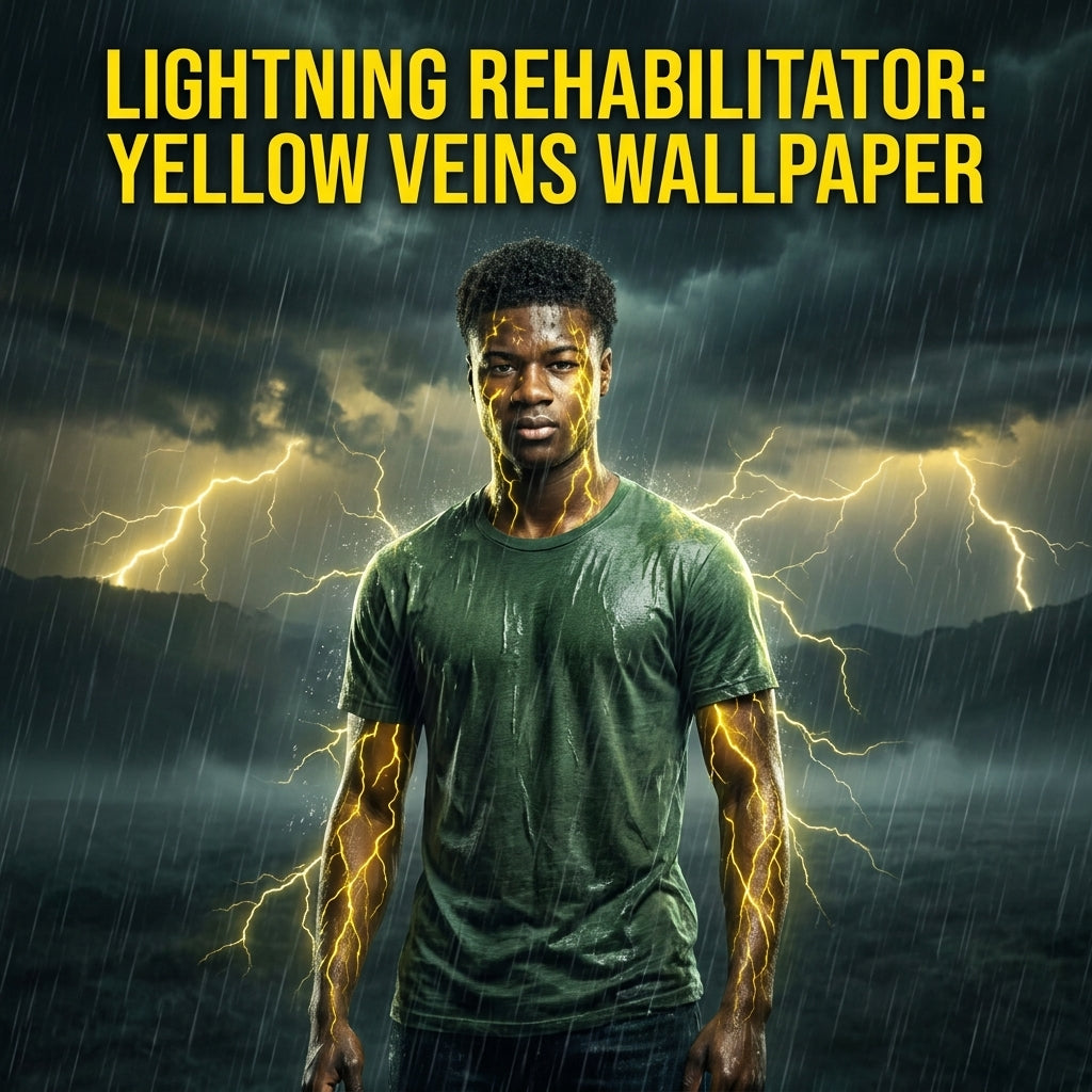 Yellow Veins Wallpaper Pack