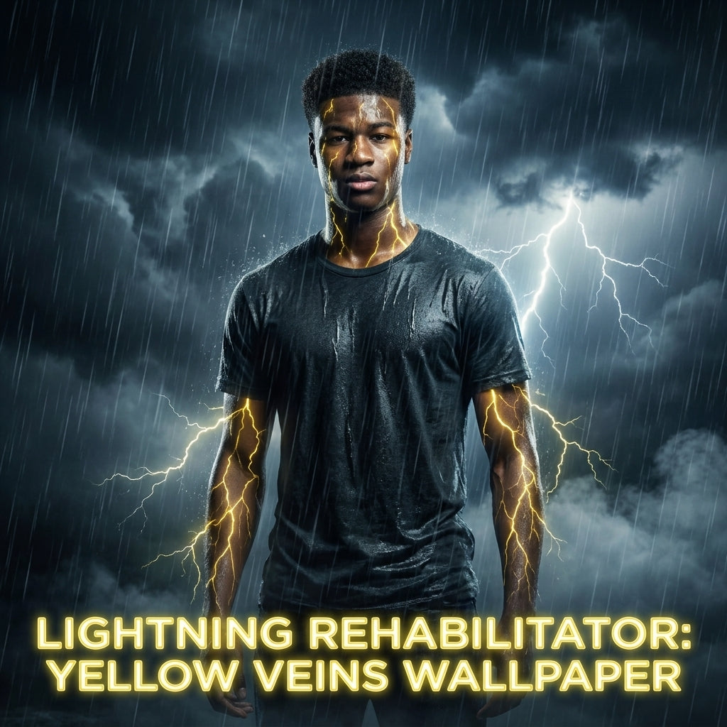 Yellow Veins Wallpaper Pack