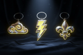 Lightning Rehabilitator Keychains pack Nola